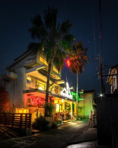 A Hot Springs in Japan