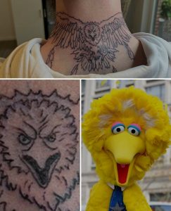My co-worker got a new tattoo...