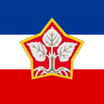 Pan-Slavic flag without kolovrat