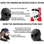 The American revolution wasn't that simple