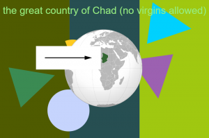 Flag of Chad but i made sure no one can confuse it with the romanian one