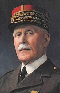 TIL Philippe Pétain, the commander of the French army from 1917 until 1940, was made prime minister a few days before France fell in 1940. Once Vichy France was created, he became head of state and collaborated with the Axis. After WWII, he was spared death because of his WWI service to the country.
