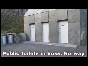 Public toilets in Norway…