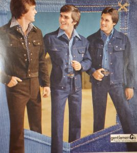 the "Canadian tuxedo" circa 1976 - Eatons catalog