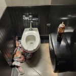 This public washroom at a bar in Victoria, BC