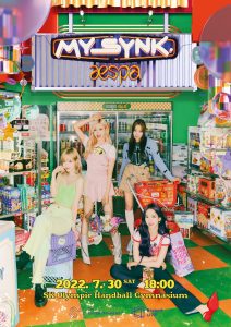 aespa - 2022 FAN MEETING : MY SYNK. aespa (Teaser Poster)