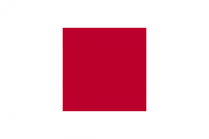 flag of japan but the browser is too old and doesn't support border-radius
