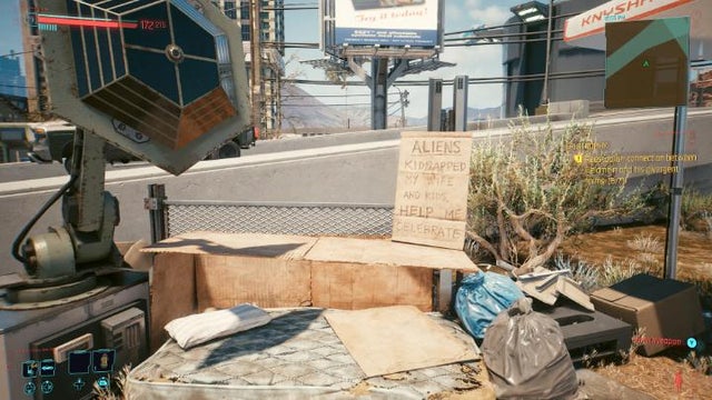 This sign i found in Cyberpunk 2077 😂