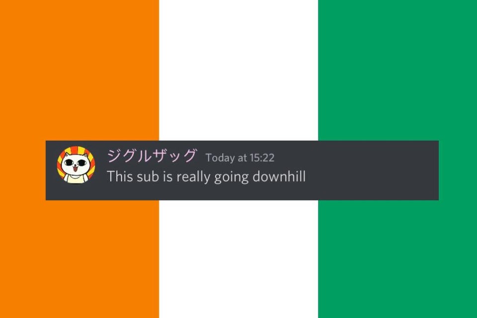 Flag of ireland but backwards and i also added ziggle zagg because they’re my favourite dinosaur