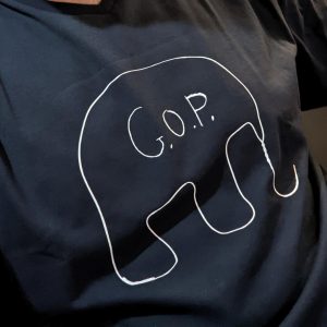 My wife and I made shirts today.