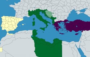 I’m going to play as Italy with its Empire, in faction with Byzantine Empire and Iberian Empire, which country or faction would you attack first?