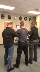 Getting tased to carry a taser. I was also told the pain would be so excruciating I couldn’t talk, so I said “Fuck you Stan” to the guy who tased me.