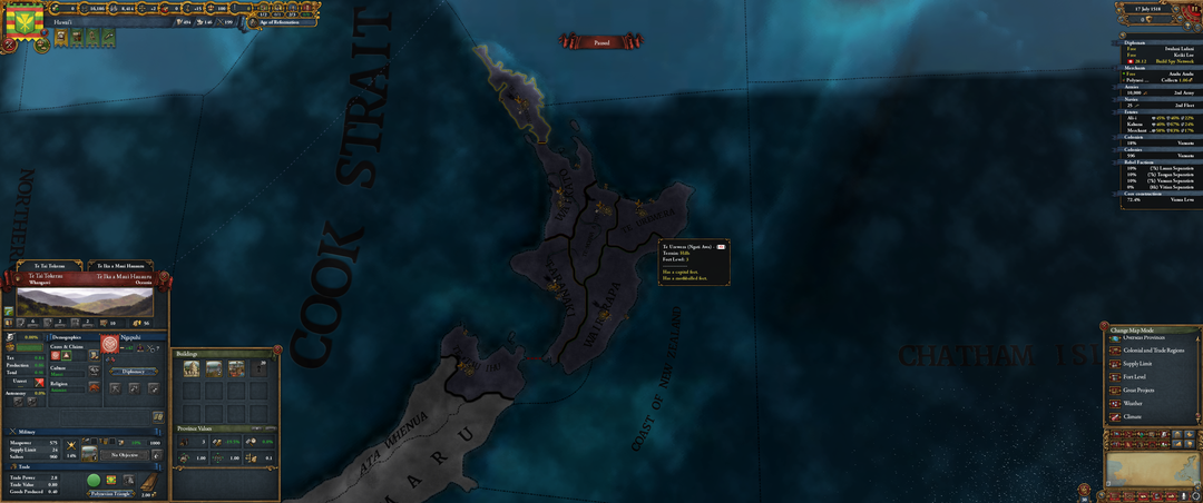 Maori forts