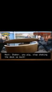 How to mount a table from Ikea