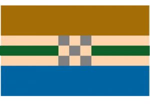 i made a flag for the small town I live in in the south of cairo