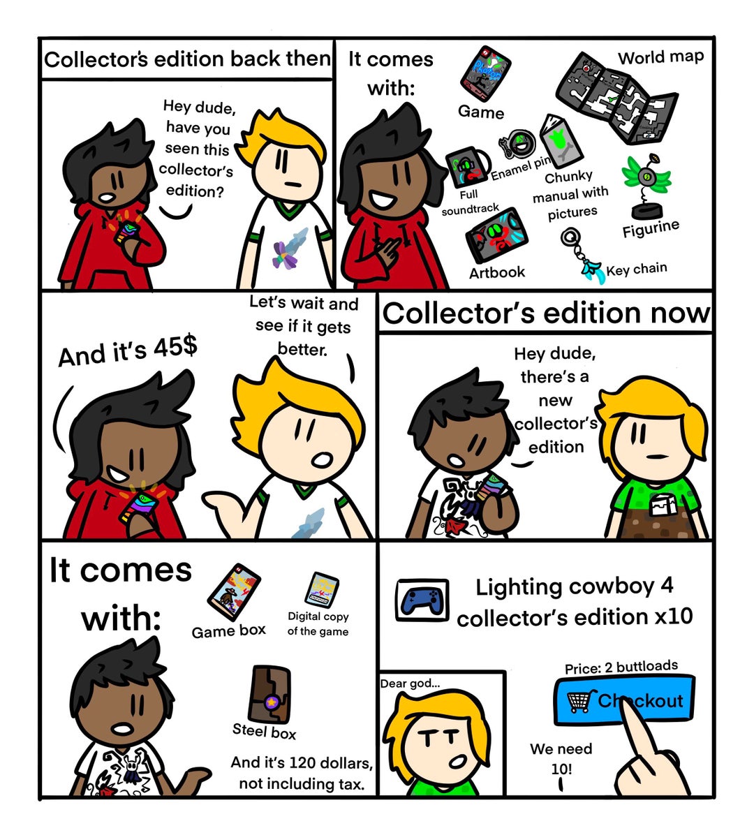 We were fools. Squandering the gift that was the chunky manual with pictures.