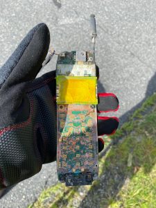 Found a destroyed Nokia