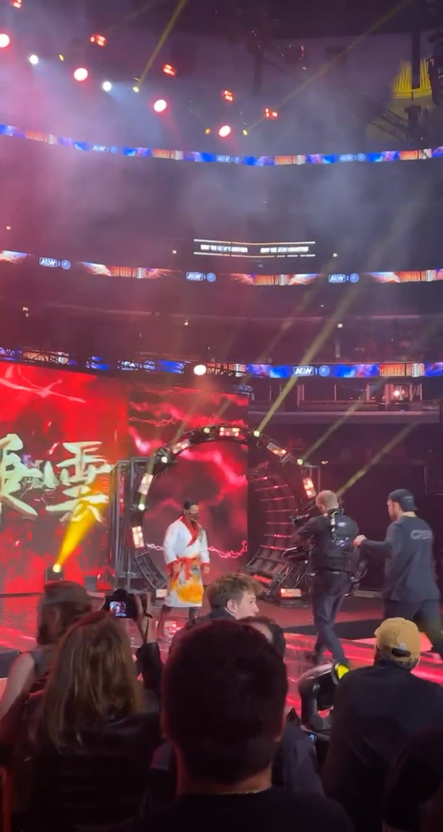 Last night at FD Shingo Pointed at me and my life has been complete