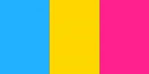 Flag of Romania but i changed the color tone so it wont be confused with Chad anymore :)