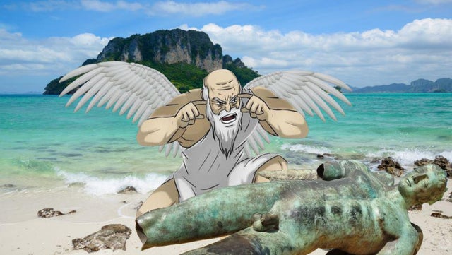 "Why the fuck would you fly that close to the sun if your wings are made of WAX? Think, Icarus! Think!"