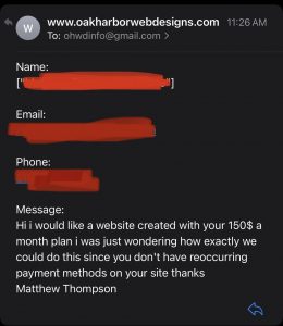 Stuff like this is annoying. I happily help answer dozens of emails and PM’s every week asking for advice and help. But to pretend to be a customer to try and extract information about my contracts? Anyone else deal with this?