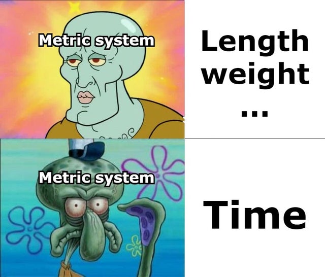 The metric system wasn't all good