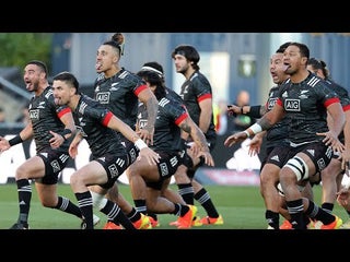 Māori All Blacks HAKA always makes the hair on my neck stand up.