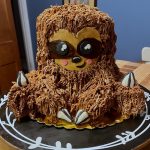 I made a sloth cake!