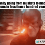 Technology advanced so much in a relatively short time