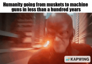 Technology advanced so much in a relatively short time