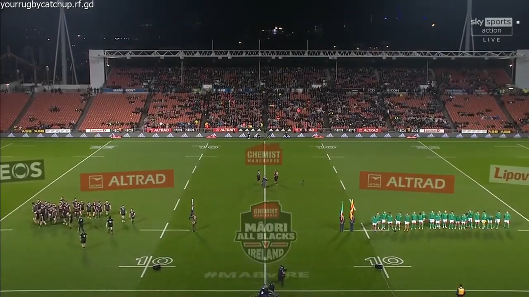 Maori All Blacks vs Ireland Anthems and Haka 2022/06/09