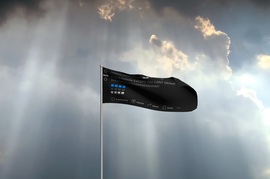 flag of yes you can bitch