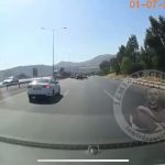 Driver saves himself