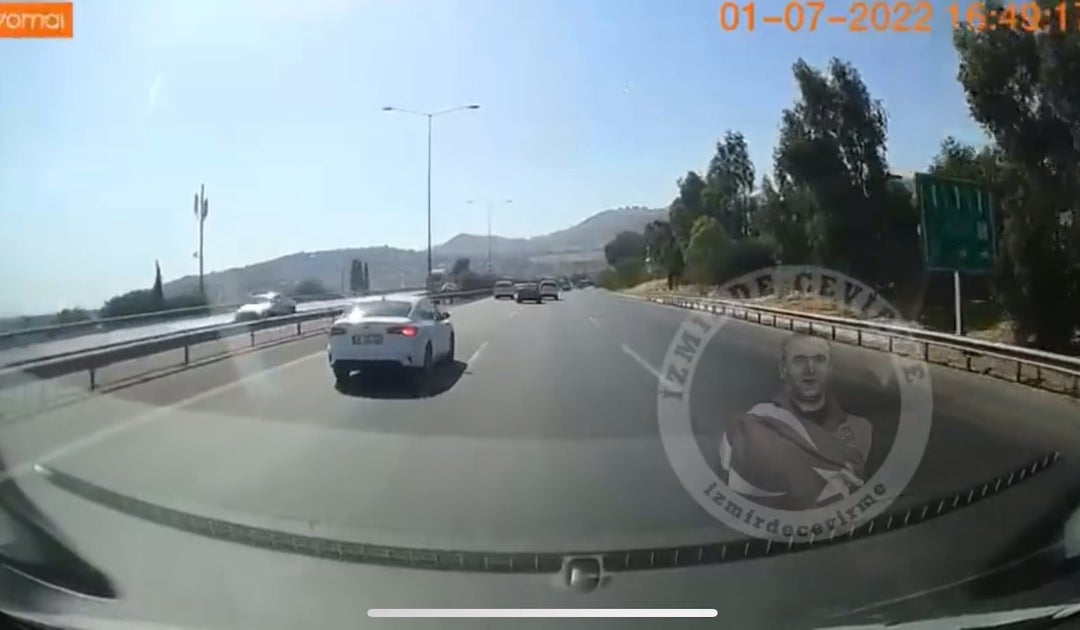 Driver saves himself