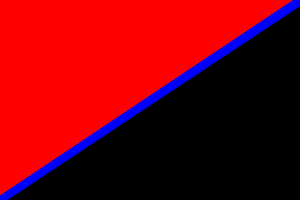 I made a thin blue line flag for anarcho-communists who support the police