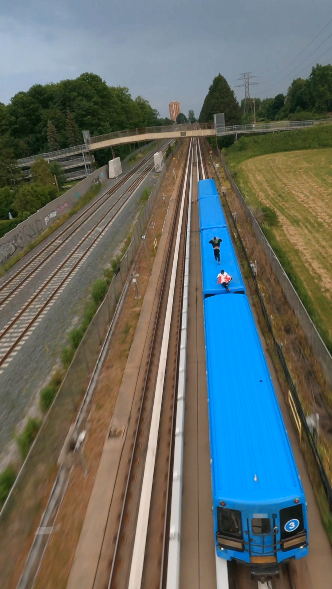 Train surfing Canada