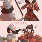 Knight vs Samurai reality, gun goes boom