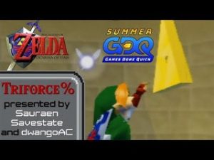 Legend of Zelda - Ocarina of Time "Triforce Percent". With nothing but an original N64 game and the assistance of a TASBot, these people unlock so much beta content and a whole new story in OoT