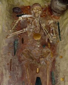 This is grave number 43 from what is known as the Varna Necropolis in Bulgaria, considered one of the key archaeological sites in prehistory.