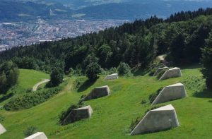 These constructions that slow avalanches down