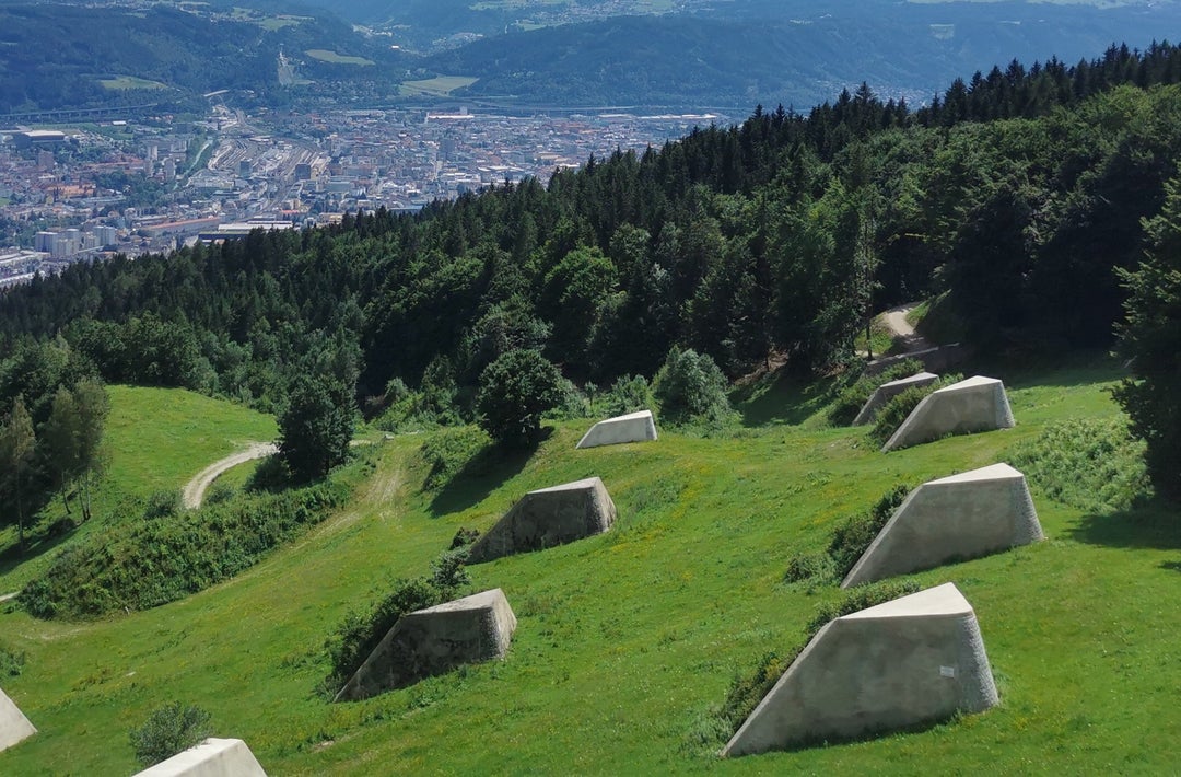 These constructions that slow avalanches down