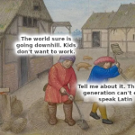 Can't even write cursive