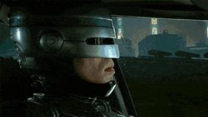 RoboCop in Cyberpunk 2077