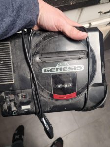 My old genesis gifted by my generous sis.
