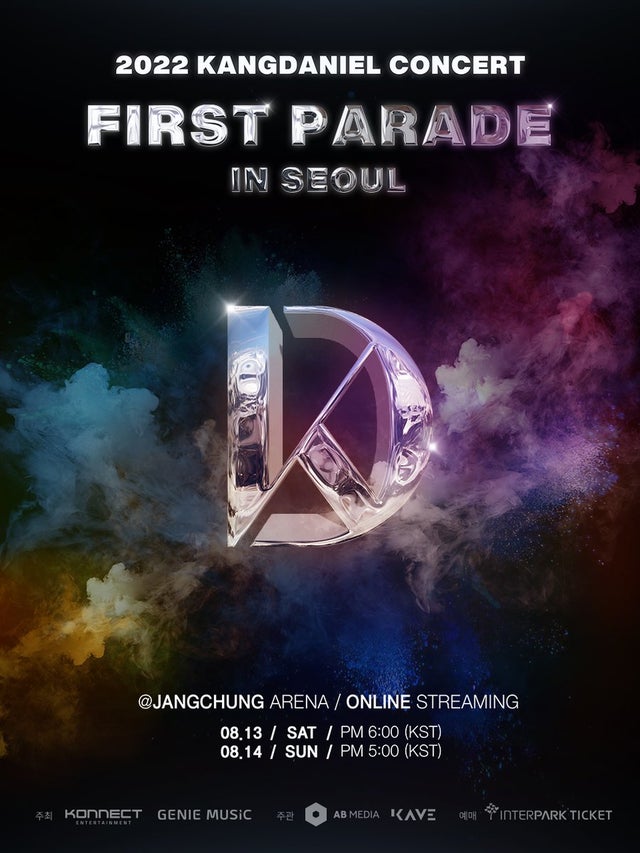 Kang Daniel - 2022 KANGDANIEL CONCERT: First Parade in Seoul (Concert Poster)