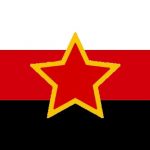 Weird Yemen Yugoslavia like flag that I just made, no idea what it’s supposed be. But it looks cool