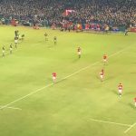 Willemse winning kick from the stands of a packed Loftus