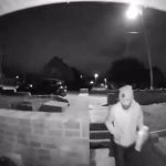 Man knocks random house, at 12:20 in the morning, to ask for milk for his box of cereal.