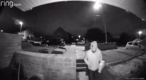 Man knocks random house, at 12:20 in the morning, to ask for milk for his box of cereal.