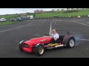 Serious driving skills!